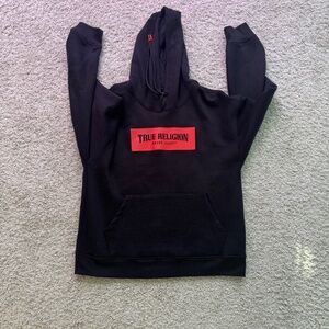 true religion box logo hoodie
